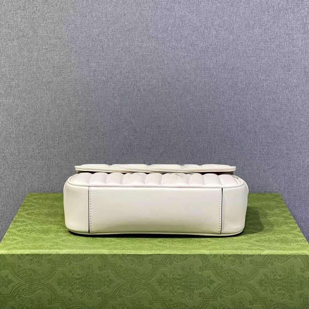 

Designer handbag shoulder bag leather women's classic bag., White