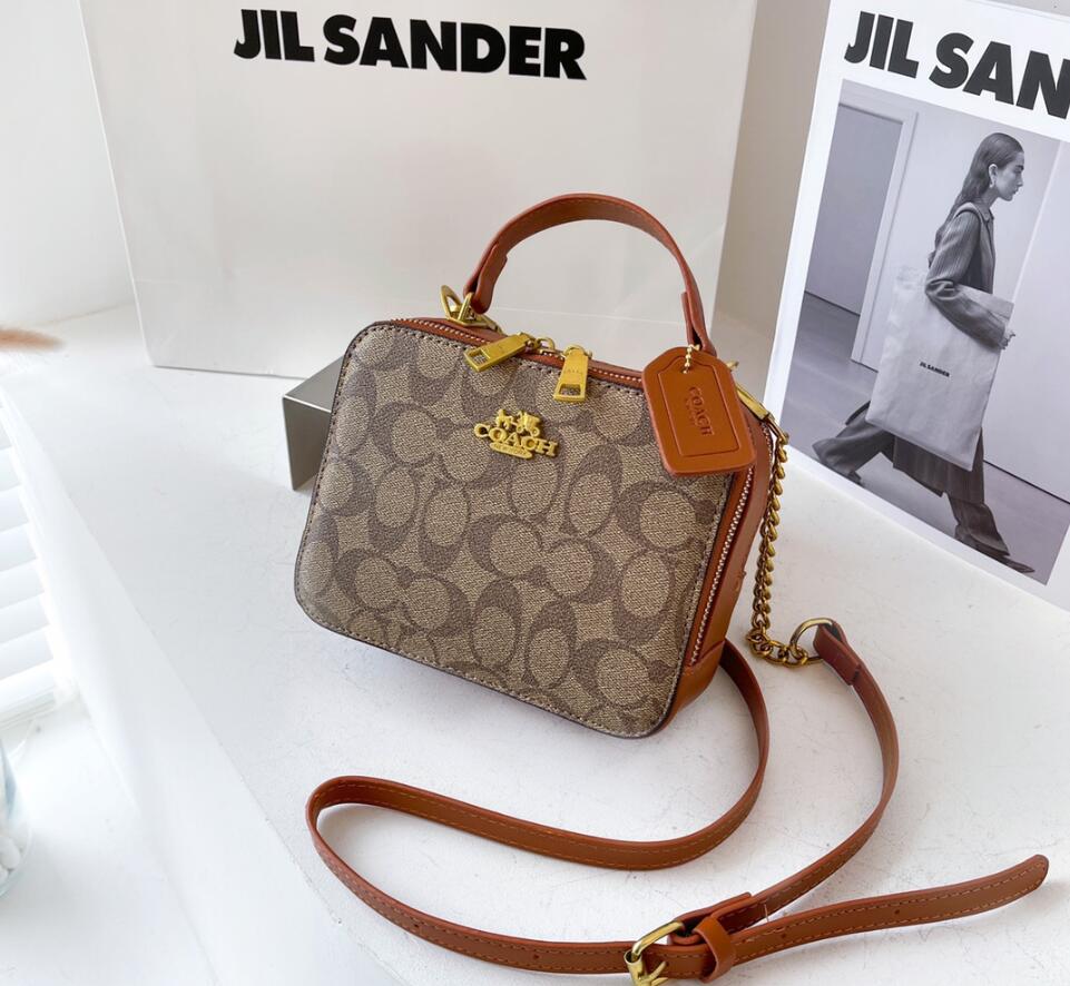 

A82 high quality designer retro coach women leather handbag Envelope shopping crossbody messenger Chain flap bag tote shoulder bag, Customize