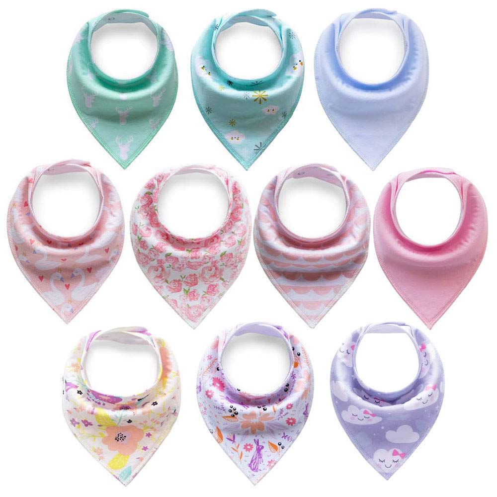 

Bibs Burp Cloths bibs and burp cloths Cherub Baby Absorbent Drool Bandana For Borns And Toddlers amawg