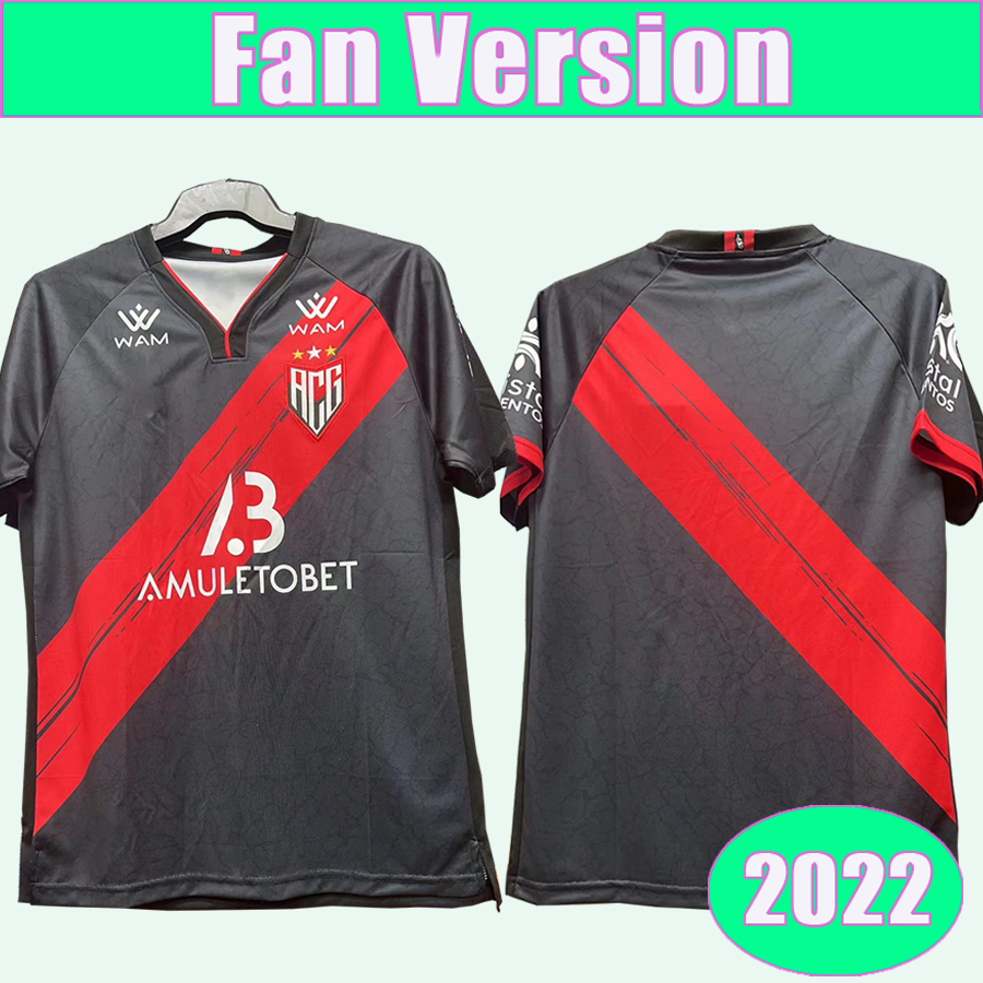

2022 Atletico Goianiense Mens Soccer Jerseys Home Away 3rd Short Sleeve Football Shirts Uniforms, Qm8642 22 23 home no patch