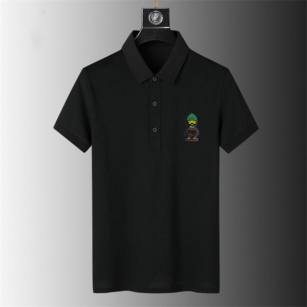 

new Italy Mens Designer Polo FP Model M12 M3600 UK Brand Men Short Sleeve Simple fashion Classic Laurel Perriinglys Summer lapel Shirt 02, White