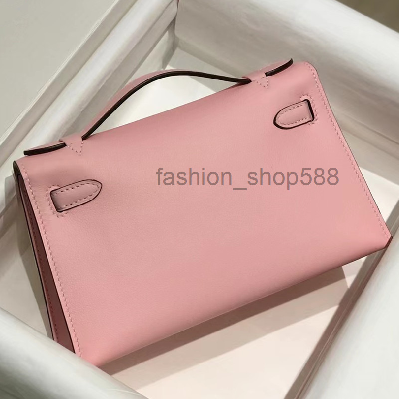 

luxury designer bags top H lock ladies clutch swift leather hangbags Cross Body Bag