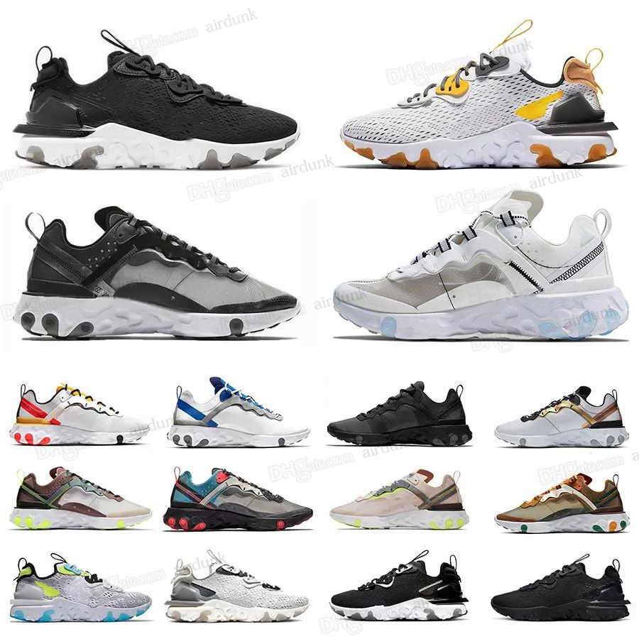 

Fashion Epic vision element 55 87 mens womens run shoes Triple Black White Honeycomb Vast Grey Tour Yellow outdoor 55s 87s sports trainers sneakers 2022#, I need look other product