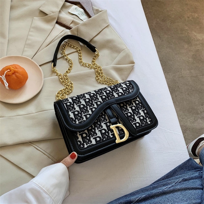

42% OFF 2022 high quality new fashion trendy bags women's Korean Single Shoulder Messenger, Black