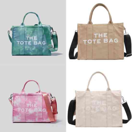 

Beach Tote Designer Bag Shoulder Bag Women's Famous Brand Bag Canvas Belt Large Capacity Fashion 220224, Blue