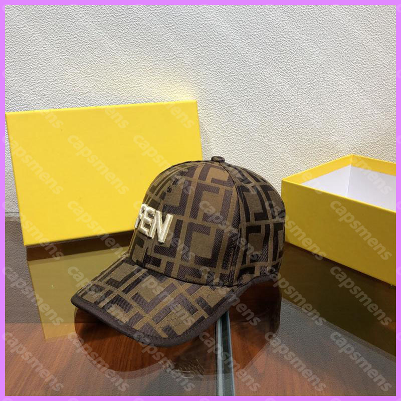 

Fashion Baseball Cap Women F Letters Caps Hats Mens Designer Casquette Summer Outdoor High Quality Casual Bucket Hat D224265F, Beige