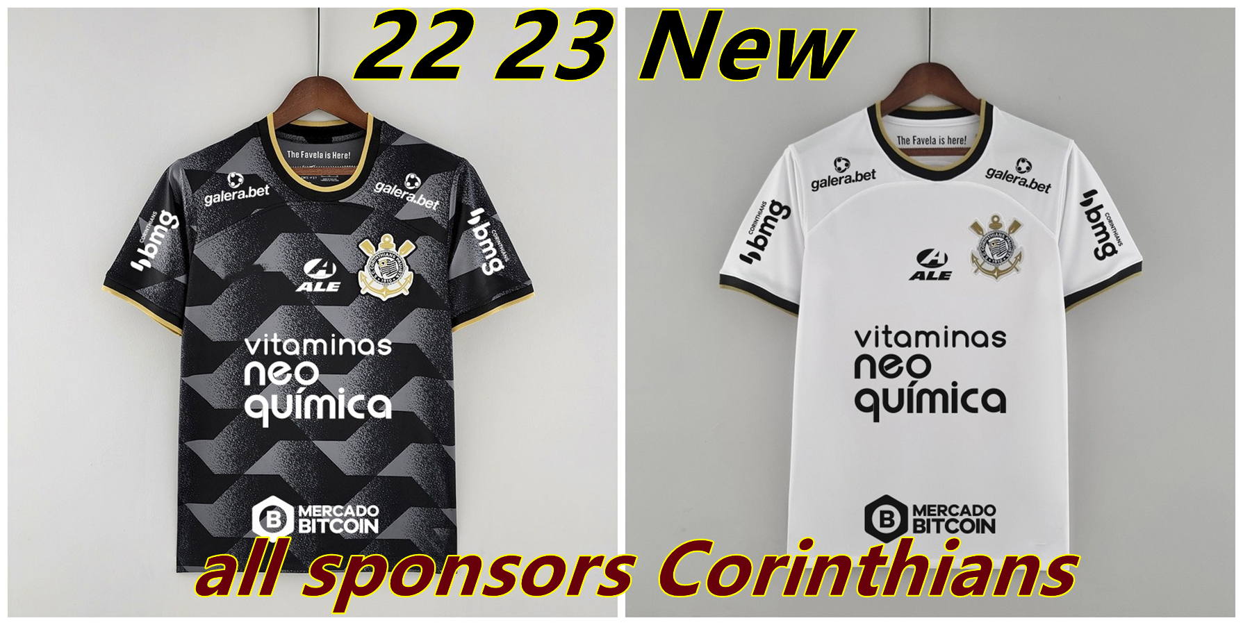 

2022 2023 Corinthian Soccer Jersey Home Maycon 22 23 WILLIAN ROGER GUEDES AUGUSTO Giuliano Paulinho Joao Victor LUAN Football Men's T-Shirts FANS PLAYER version