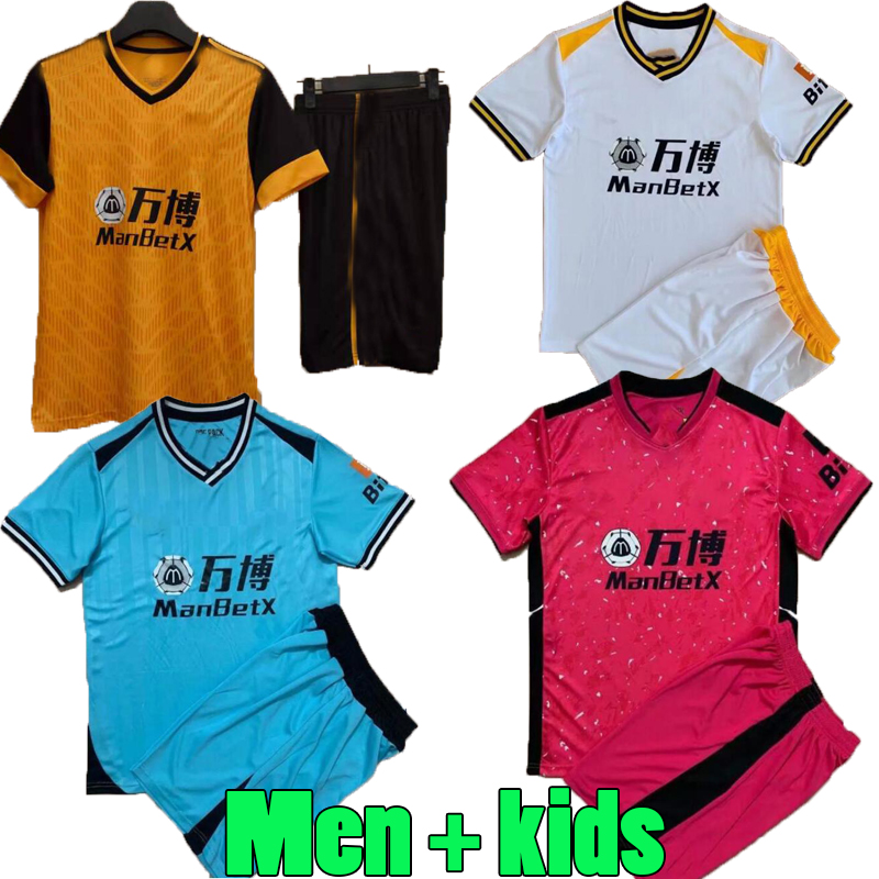 

19 20 21 22 Wolves soccer jerseys home away goalkeeper NEVES RAUL 2021 2022 ADAMA FÁBIO SILVA PODENCE OTTO football shirt men+ kit uniforms, 2019;home