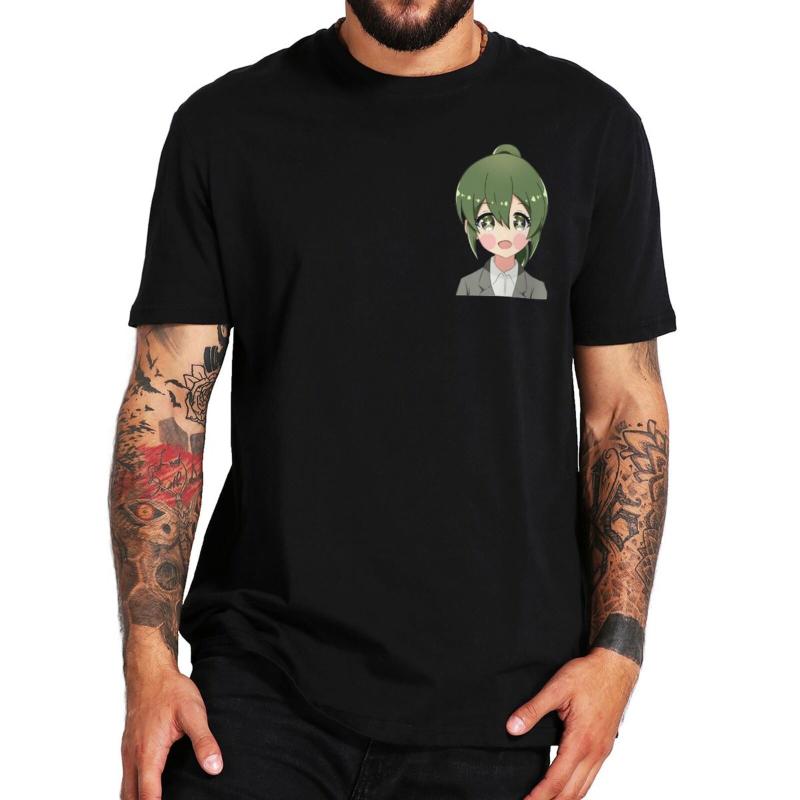 

Men' T-Shirts Cute Lgarashi Futaba T Shirt My Senpai Is Annoying Anime Manga Fan Men Clothing Summer Cotton Premium Soft T-shirt EU SizeMen, Black