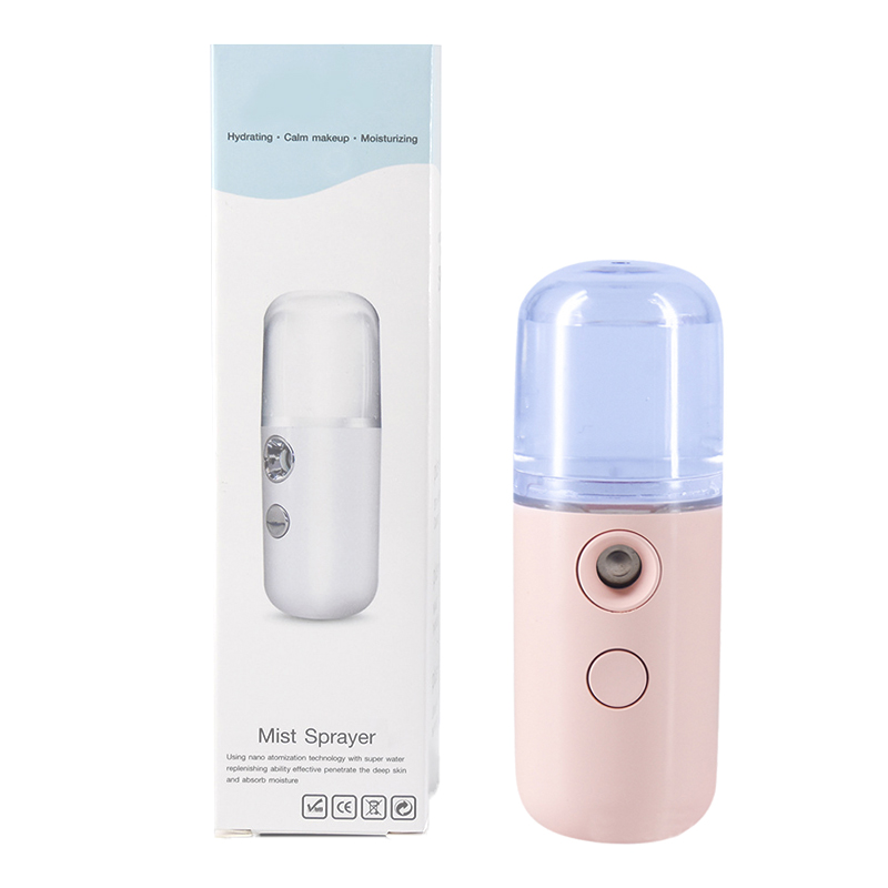 

30ML Portable Face Sprayer USB Nebulizer Nano Facial Steamer