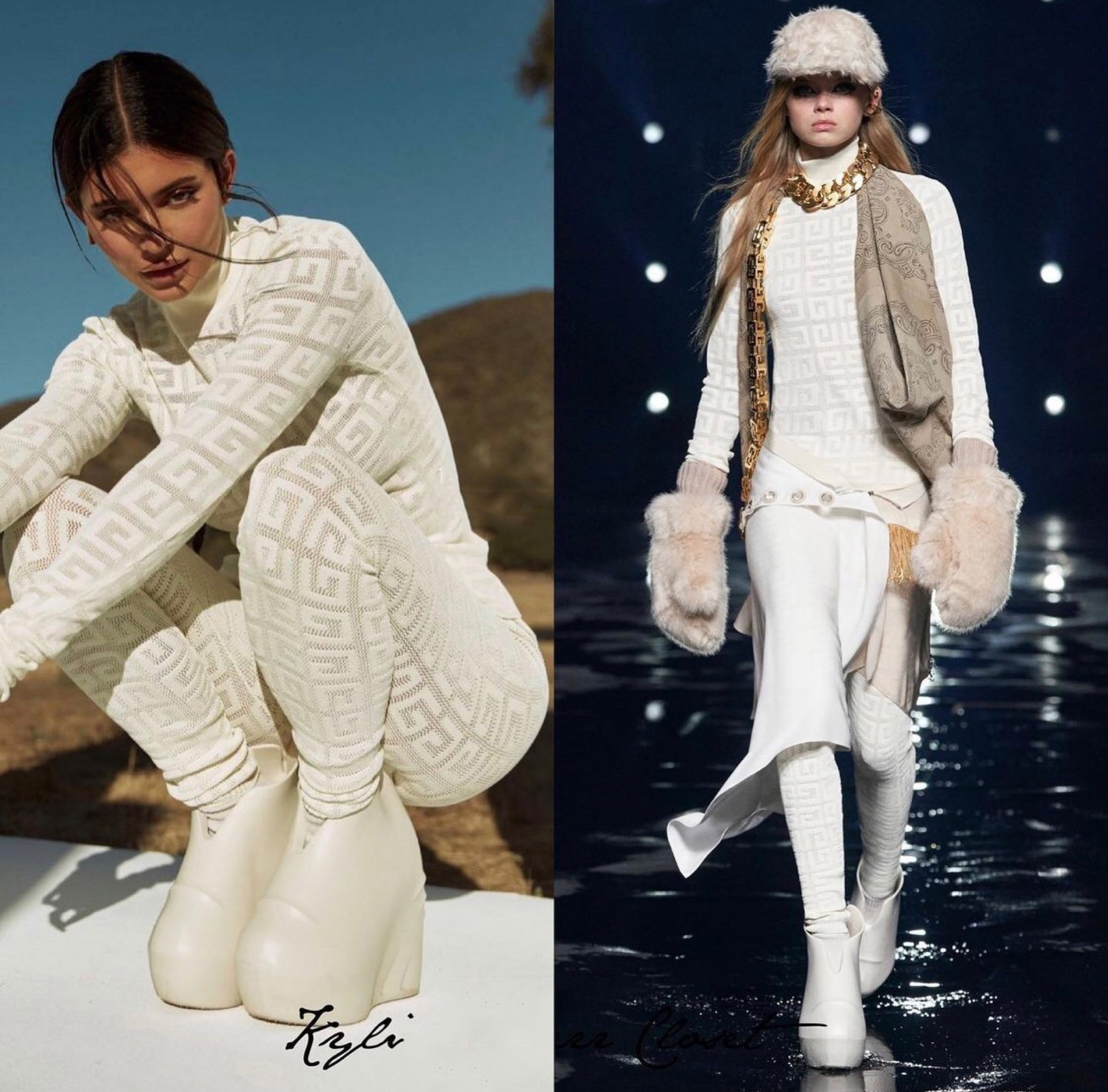 

PL015 autumn and CLUB winter new high neck jacquard knitted bottoming shirt women, hollow mesh slim-fit pullover long-sleeved T-shirt, White