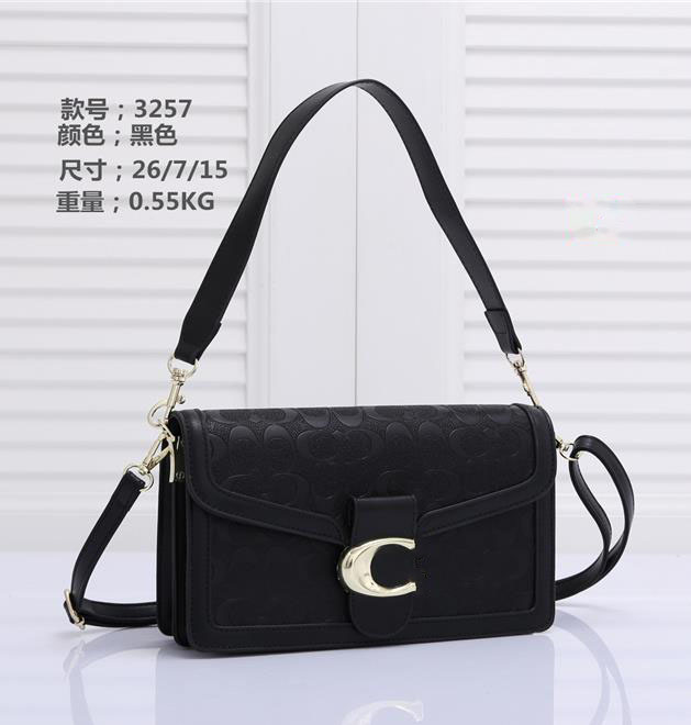 

New women's underarm bag shoulder diagonal bag European and American style, Red