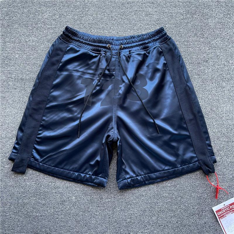 

Men's Plus Size Shorts Vintage Blue Mesh Men Women 1 -Quality Breechcloth Inside Tag LabelMen's