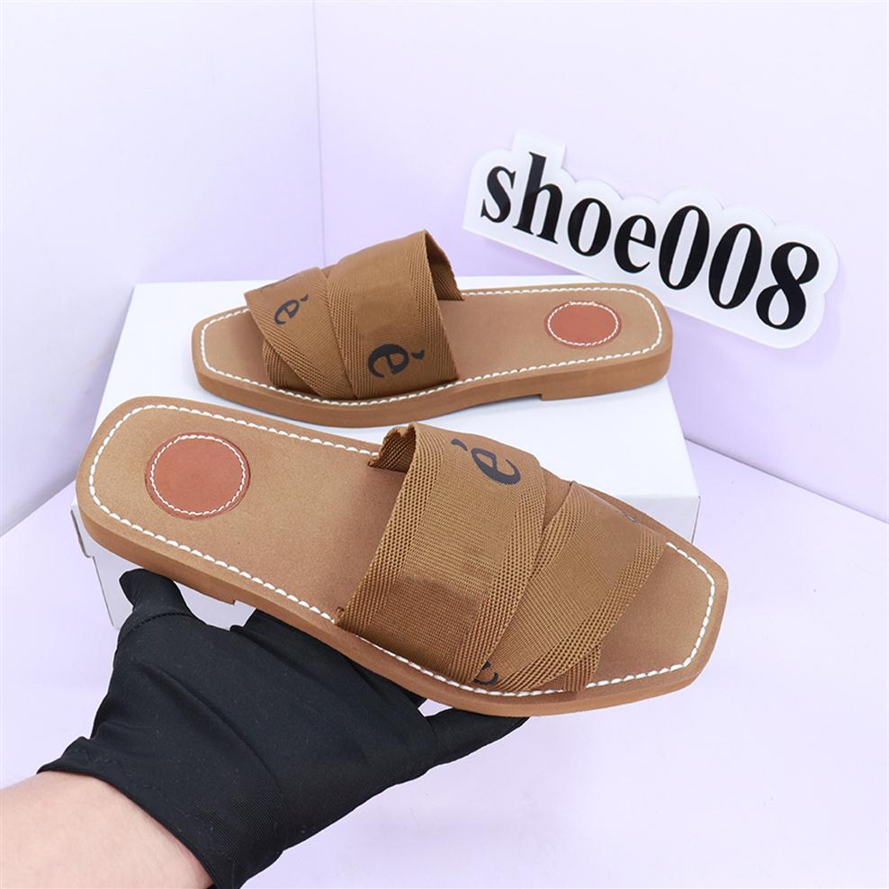 

High Quality Women Slippers Summer Rubber Sandals Beach Slide Fashion Scuffs Slippers Indoor Shoes Size EUR 35-40 09265K, #22