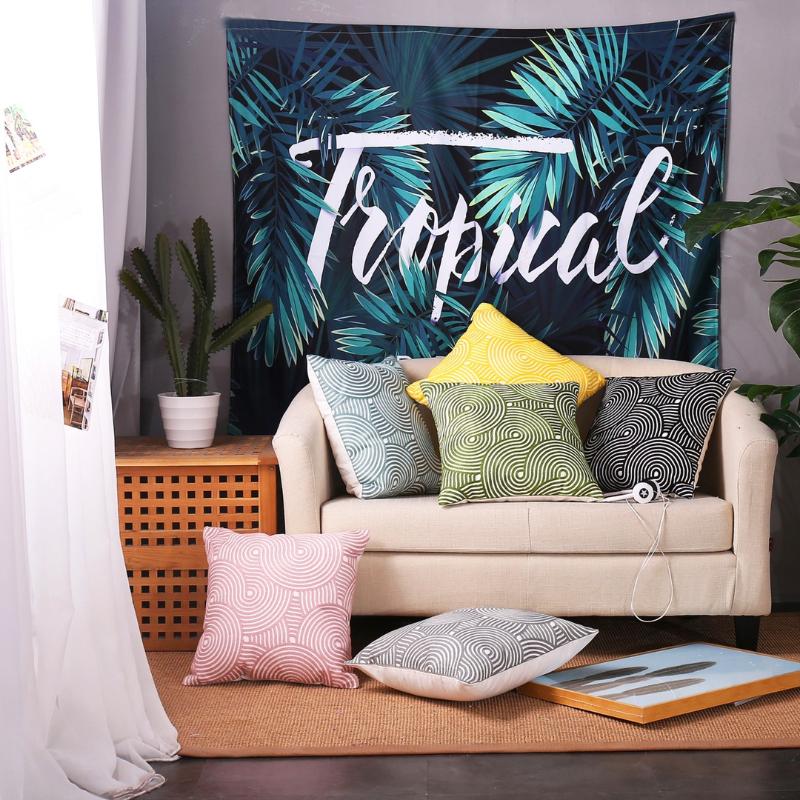 

Cushion/Decorative Pillow 45cmx45cm Cotton Embroidery Cover Home Decor Luxury Cushion Pastoral Decorative PillowCase Solid Color, Black