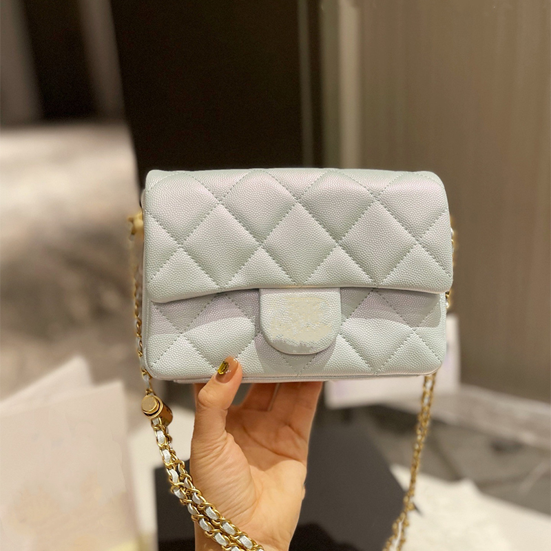 Classic Classic Luxurys Designers Sacs à bandoulières Fashion Fashion 21k Dac à main de la chaîne en cuir authentique Messenger Messenger Crossbo