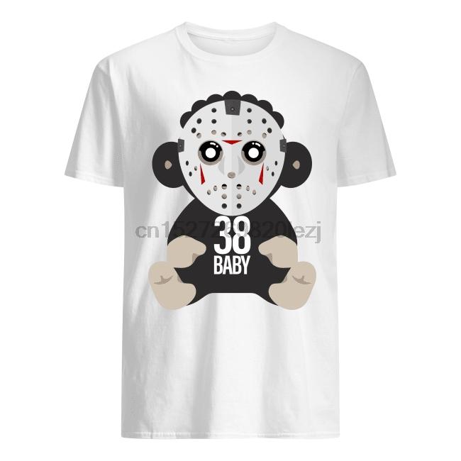 

Men's T-Shirts 38 Baby Monkey Jason Mask Voorhees Shirt, 0301622-dark gray