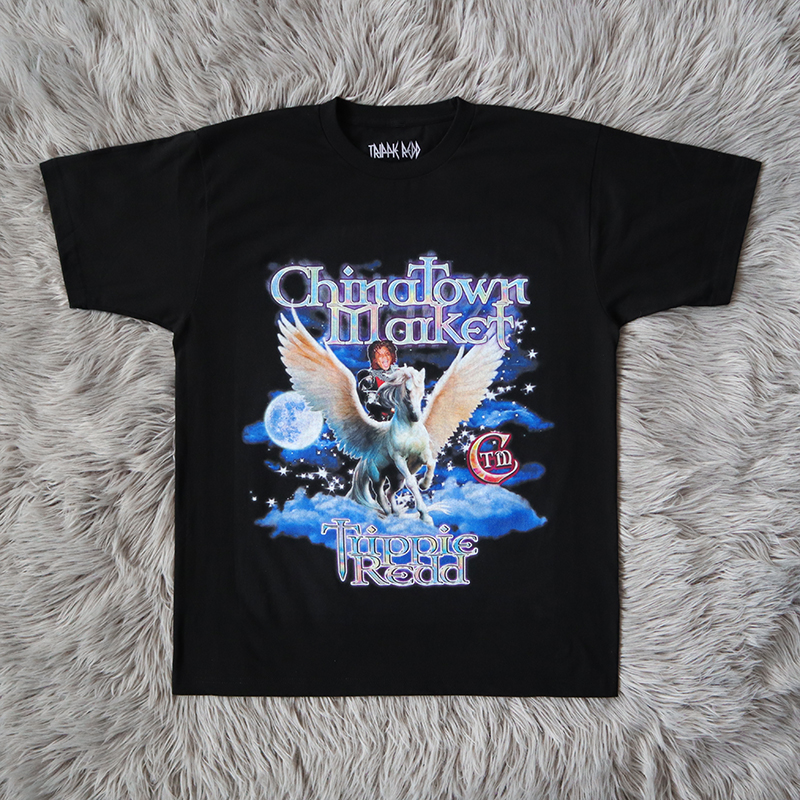 

T shirt 3D Fly House Printed Men Women High Quality Tee Oversize Tops Short Sleeve Real Pics, Black