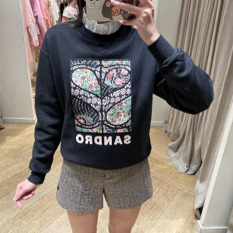

Women' Hoodies & Sweatshirts Fashion Sweatshirt Women Embroidery Woman O-neck Pullovers Casual Streetwearing WomenWomen, Color