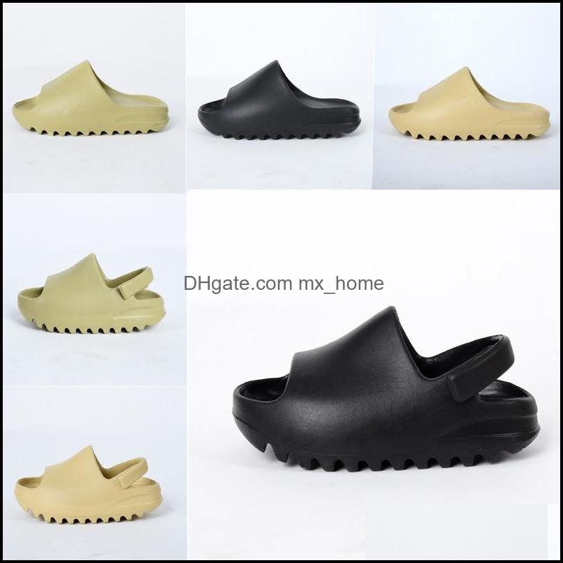 

Bone Slides Infant New Born Baby Shoes Resin Slip On Soot Boys Girls Children Sandals With Box Size 23-35 Drop Delivery 2021 Slipper Baby K, Color 1