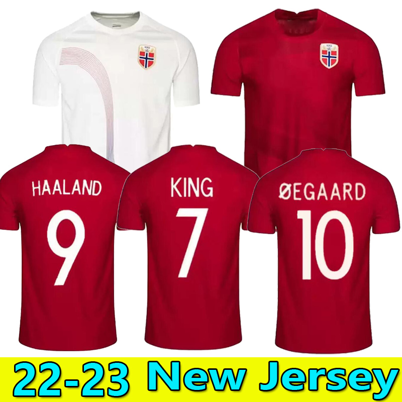 

2022 Norwegian soccer jerseys HAALAND ODEGAARD football shirts national team KING ELYOUNOUSSI BERGE NORMANN jersey men kids kit Football Uniform, 22/23 home