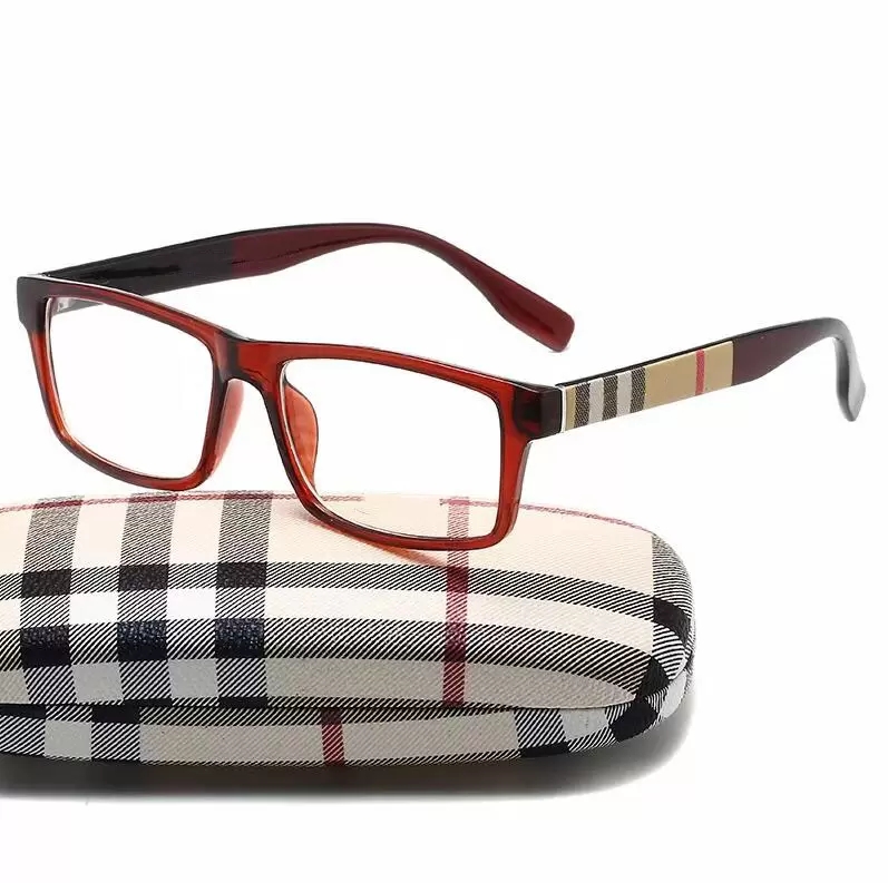 

2022 Blue Light Blocking Myopia sunGlasses Women Men Computer Oversized Clear Nearsighted Eyeglasses Luxury Plain glasses Square Optical Glasses 009