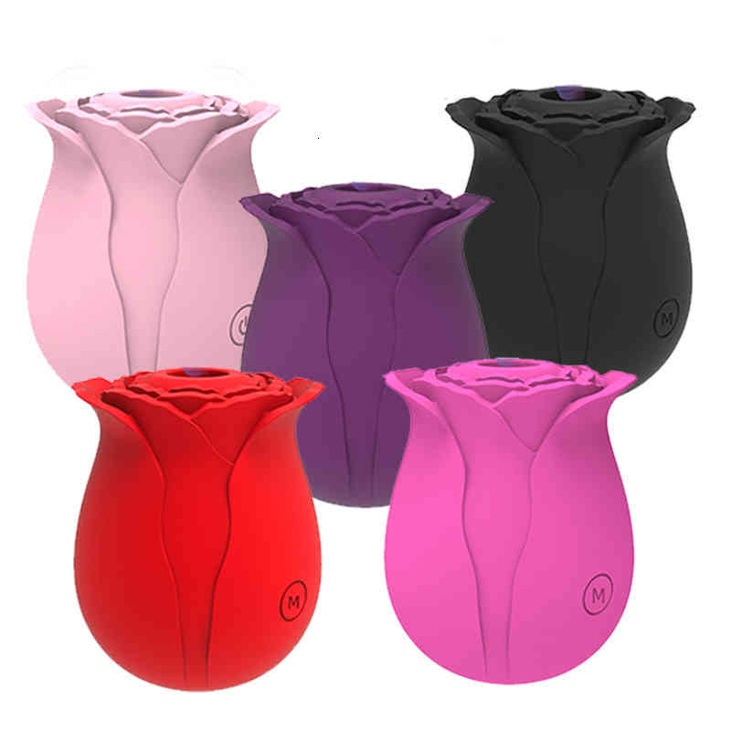 Massager Sex Toys Drop Shipping Waterproof Rose Clitoral Sucking Pussy Massage Extended Love Egg 2 in 1 Tongue Vibrator for Women-image-770657062