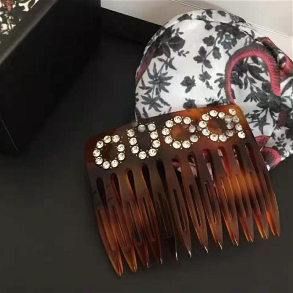 

Fashiony Crystal G Letters luxury designer Women Hair Clips Comb For classic Girl Hair Clamps Women Hair Accessories Jewelry240p