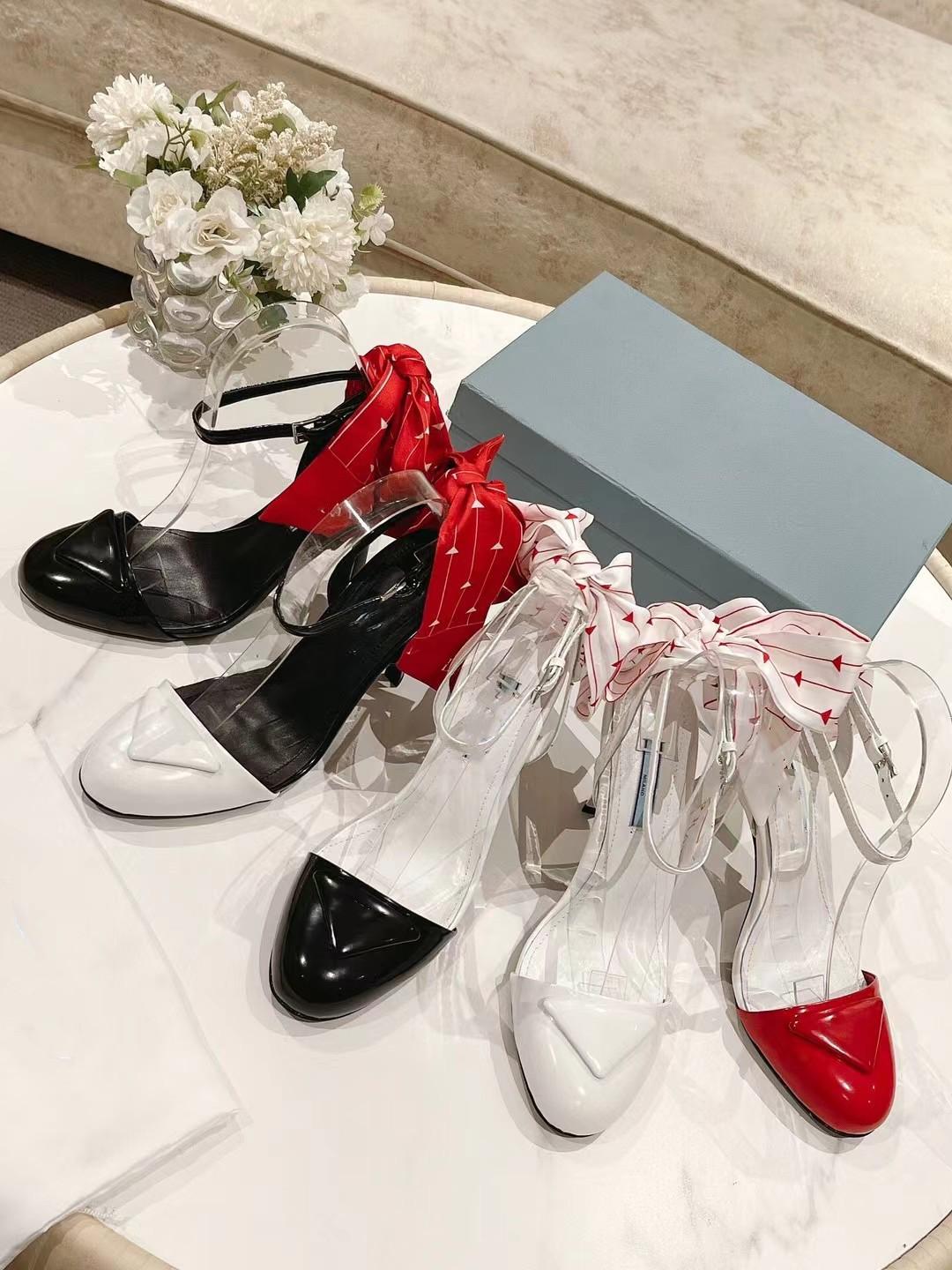 

Summer trend high-heeled sandals leather all-match sexy stiletto ladies Baotou high heels size 35-40, #1