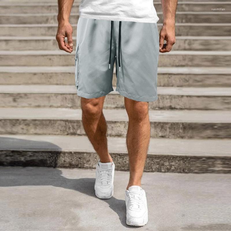 

Men' Pants Band 13 Summer Men Fashion Sports Cargo Straight Leg Loose Shorts Beach PantsMen' Naom22, Black