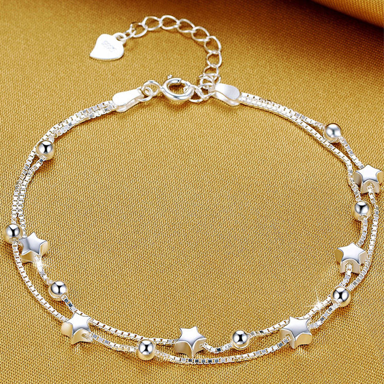 

Star Bracelet Link Personality Girlfriends Hand Jewelry fashion trend