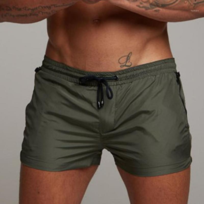 

Men's Shorts Summer Casual Short Male Breathable Quick Dry Sportswear Jogger Beach Solid Men Fitness Bodybuilding Homme, Green