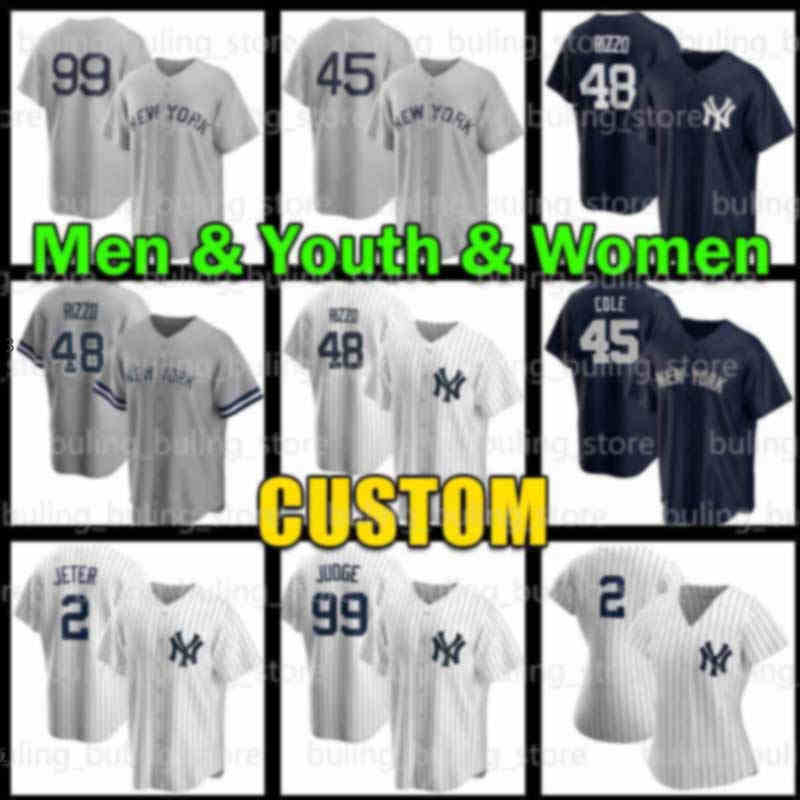 

Aaron Judge Baseball Jersey 48 Anthony Rizzo Dreams 2022 New York''Yankees''Game Josh Donaldson Joey Gallo Gerrit Cole Derek Jeter DJ LeMahieu Giancarlo Stanton, Men custom cool base(y j-have name)