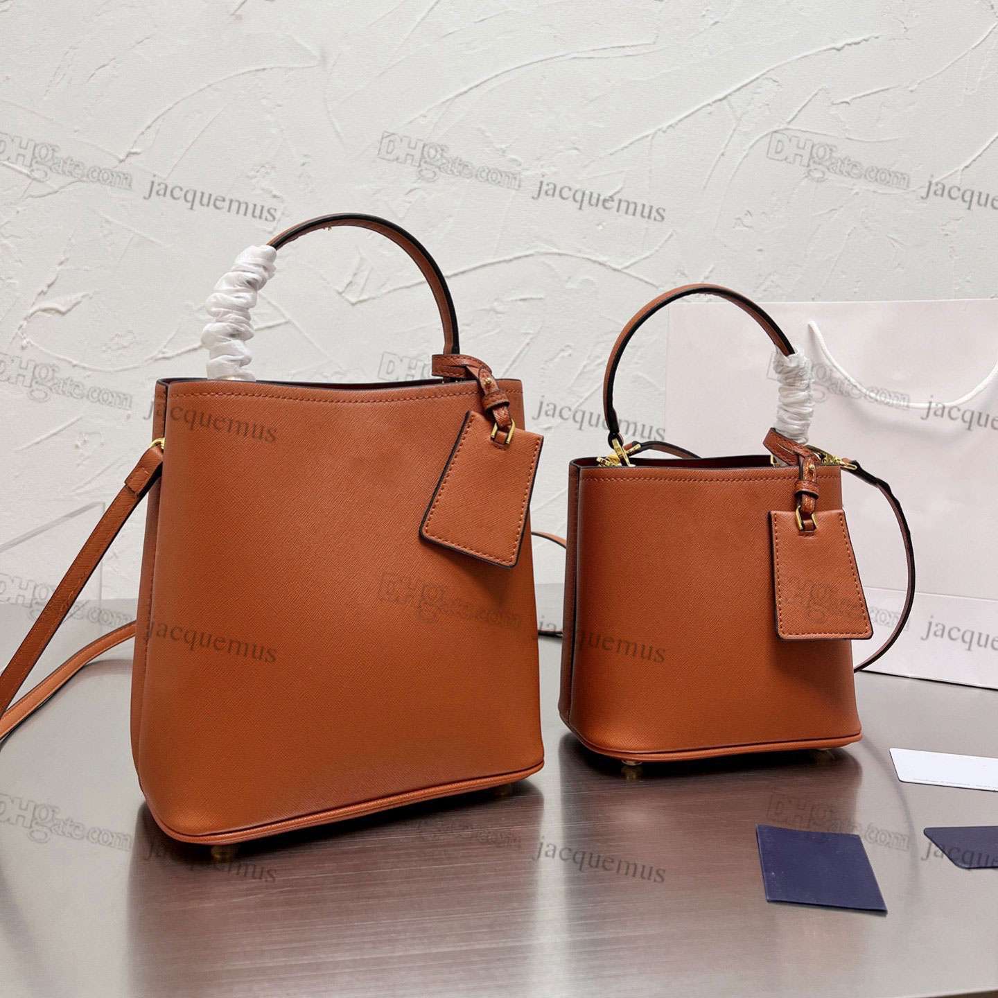 

bucket bags for women panier saffiano leather shoulder bag cross body designer hand bag small large totes handbags prad, I need see other product