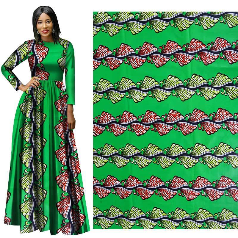 

Fabric Wholesale Of National Wind Cotton Printed Plain Geometric Green Cloth In 2022 For Dress African Wax PrintFabric