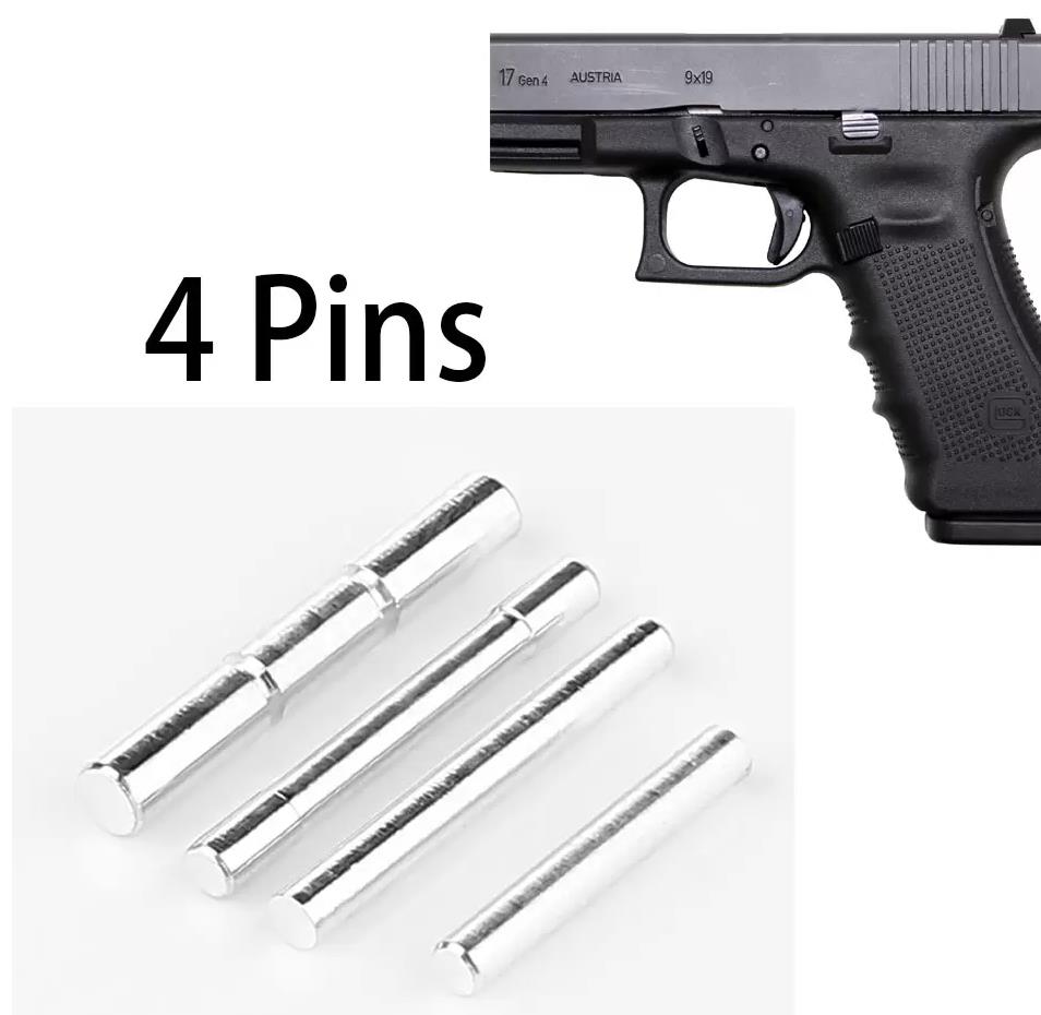 

Stainless Steel Gen 4 Kit Set for Glock 17 19 20 21 22 23 26 27 34 35 37.cx, 1 pcs