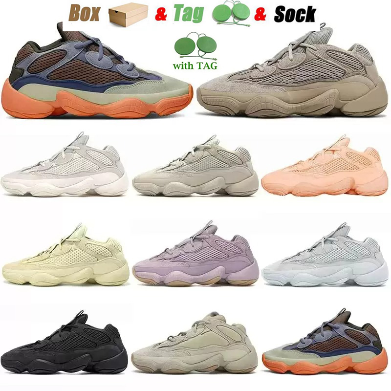 

Designer mens womens 500 mesh running shoes desert rat stone soft vision bone white blush yeezies outdoor training designer yeezys sneakers