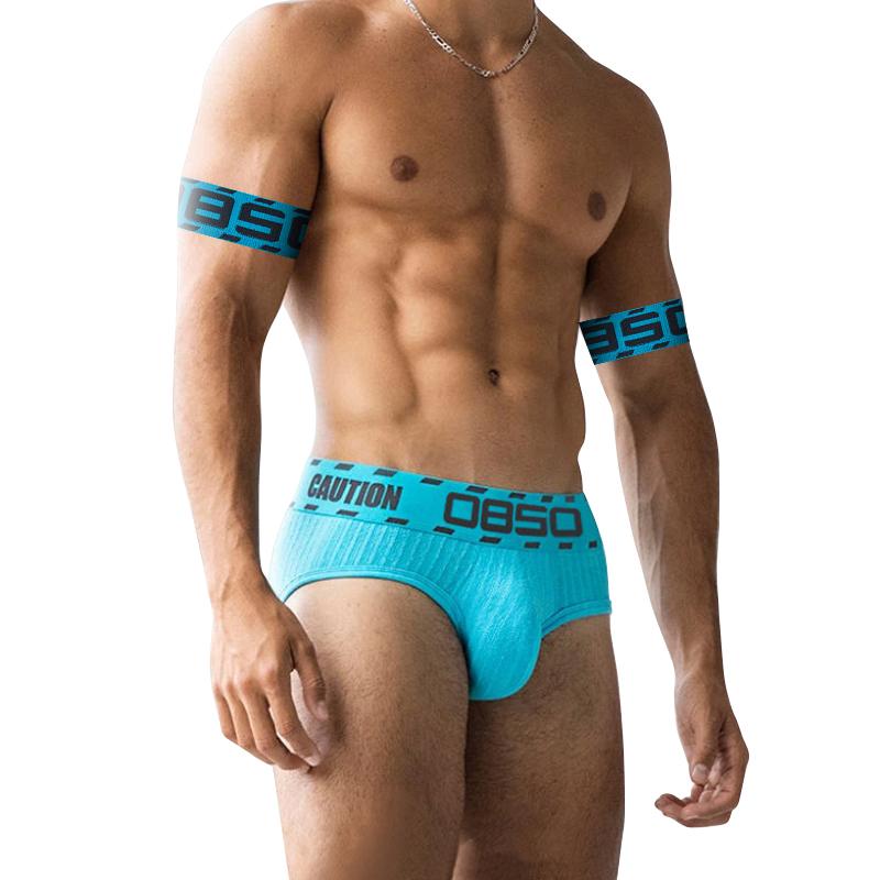 

Underpants Men Briefs Wristband Hand Cotton Underwear Elastic Armband Sexy Mens Sports Nylon Straps Cueca Slip HombreUnderpants, (1)bsbh1(1)bs3101-y
