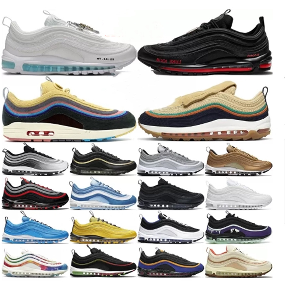

Trainers airmaxs 97 OG Sean Wotherspoon Jesus Shoes Mschf Lil Nas x Satan Triple White Black Silver Bullet Golf NRG Halloween Metallic Gold Outdoor Sports Sneakers, Pick the color you want