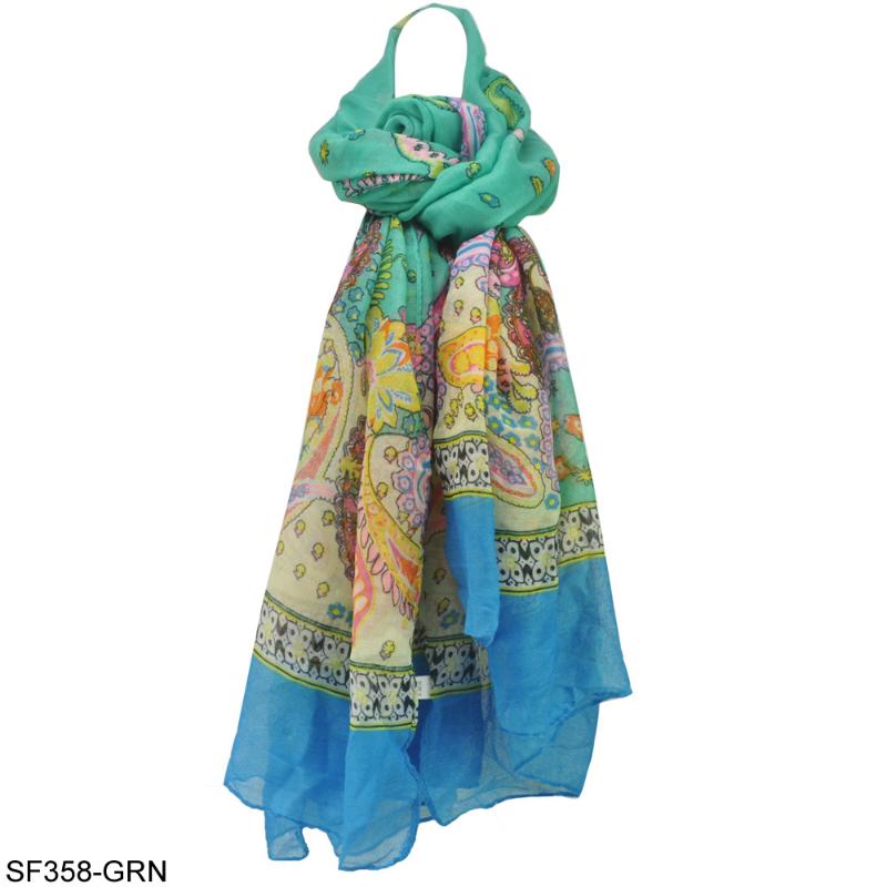 

Berets 2022 Silk Scarf Female Printing Satin Mulberry Sunscreen Wild Long Beach Shawl, Grn