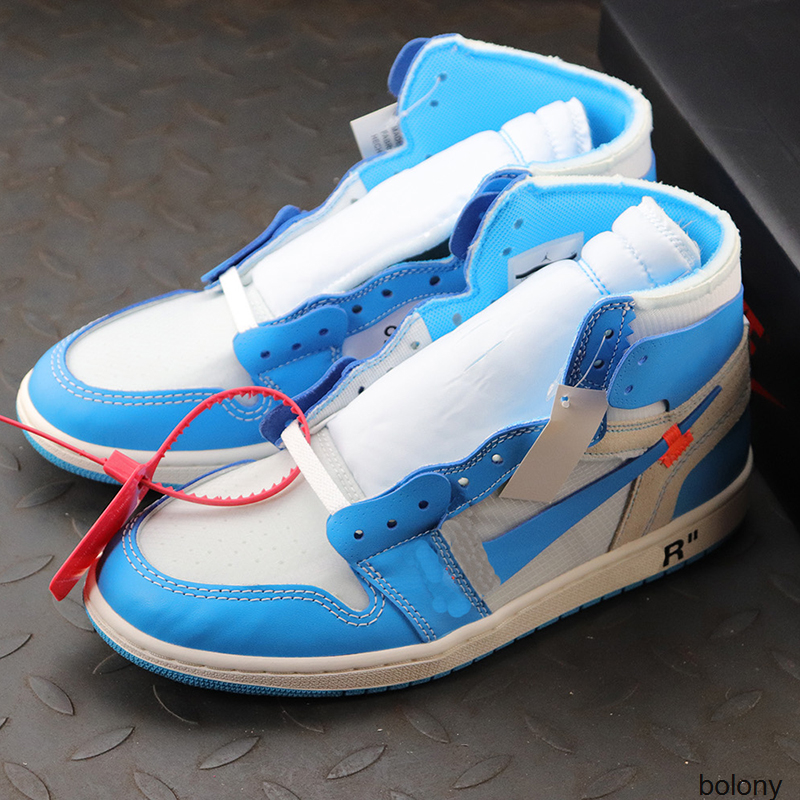 

Top Quality Jumpman 1 1s High Basketball Shoe Luxury designer Men Women Chicago Fashion classic University Blue running Shoes The Sport, #1