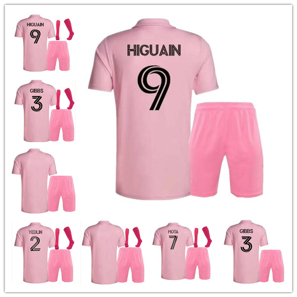 

MLS 2021 2022 2023 Inter Miami soccer jerseys home away BECKHAM 21 22 23 PIZARRO FIGAL Matuidi Higuain men kit FOOTBALL fans Uniforms adult kids kits