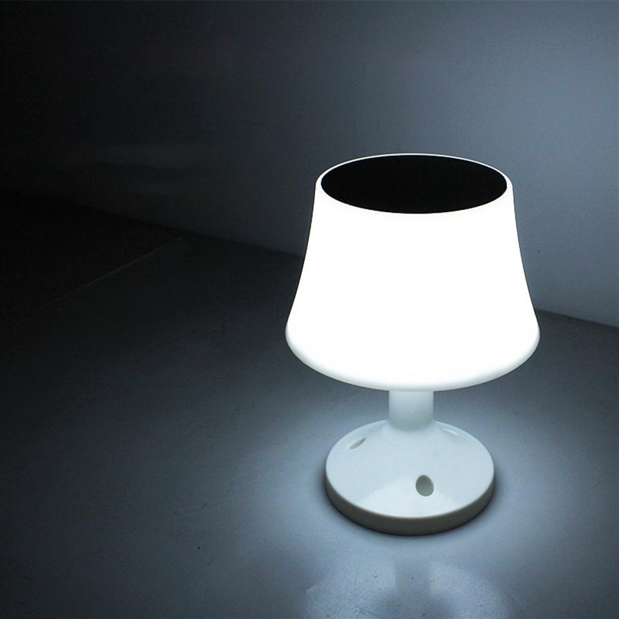 

Solar Table Lamp Home Outdoor Waterproof Garden Lamp LED Energy-Saving Lamp Remote ControlThree-Tone Light 1 pc245u