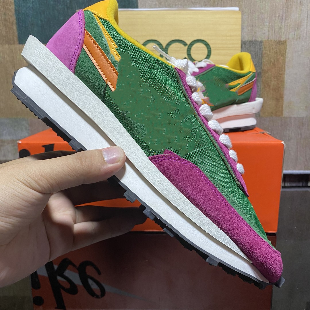 

waffle VaporWaffle mens running shoes pegasus fragment Undercover LDWaffle ld Pure Platinum white Black Gum Nylon men women trainers sports sneakers