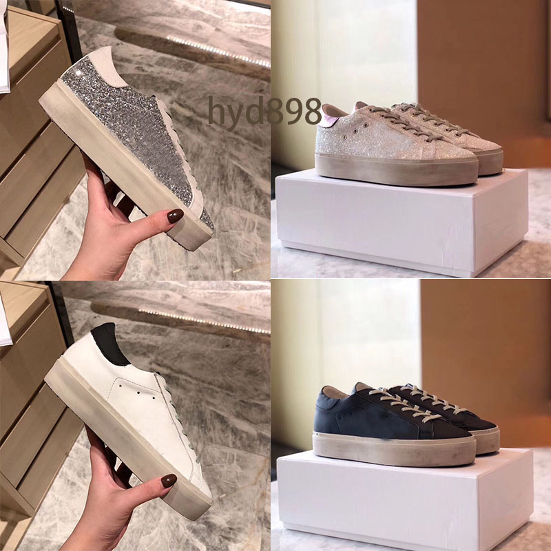 

Italian fashion hi-star casual shoes platform shoes canvas double high heels iconic designer golden classic white dirty style walking.