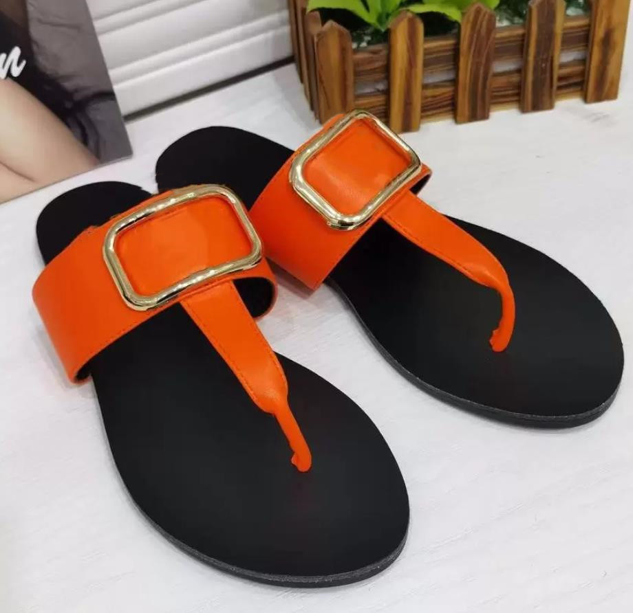 

2022 new Designer woman Slippers men slipper Gear bottoms Flip Flops women luxury sandals fashion causal flip flop size 35-42, Chocolate