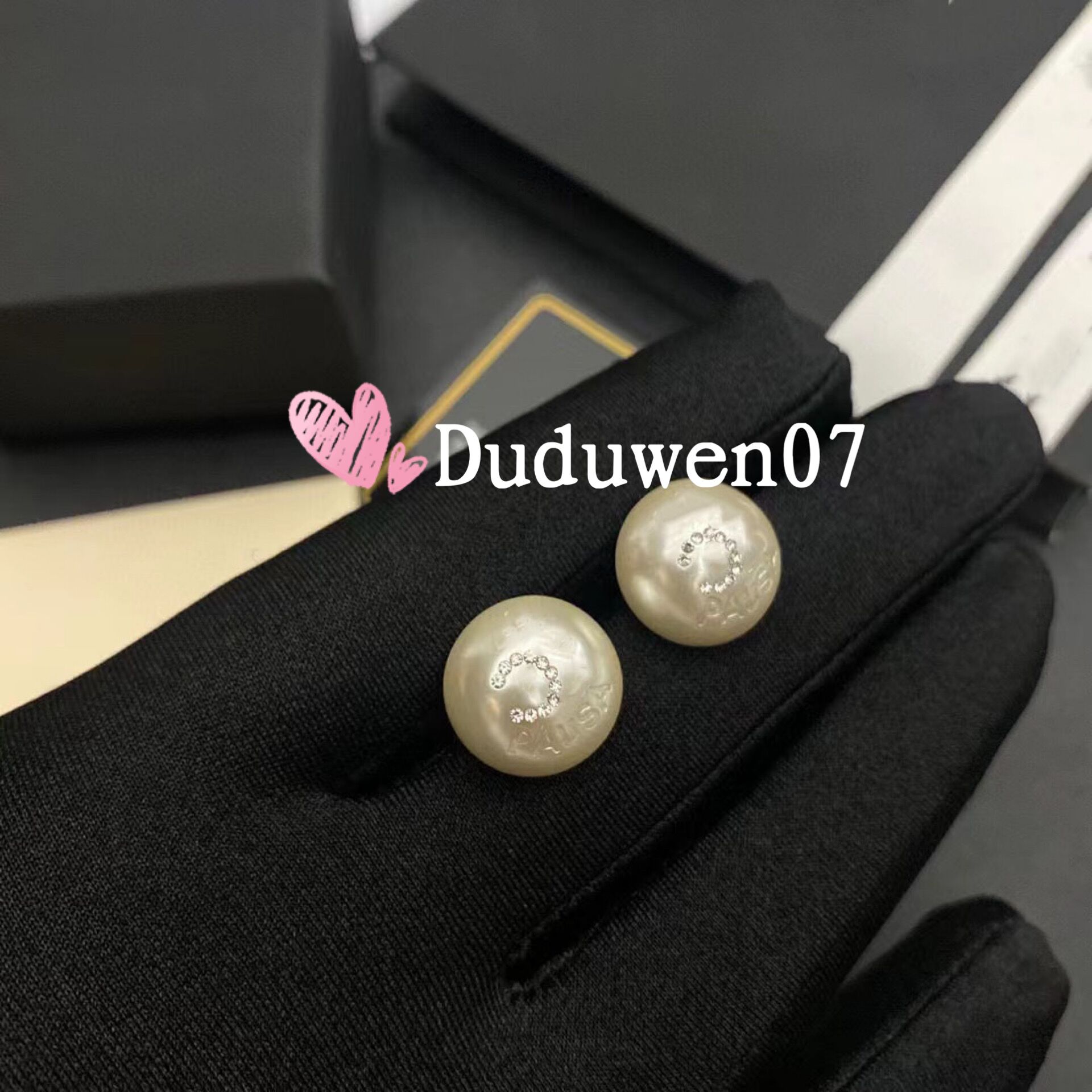

party supplies wedding- gift fashion pearl earings engraved stone CC Accessories earrings bridesmaid gift good quality