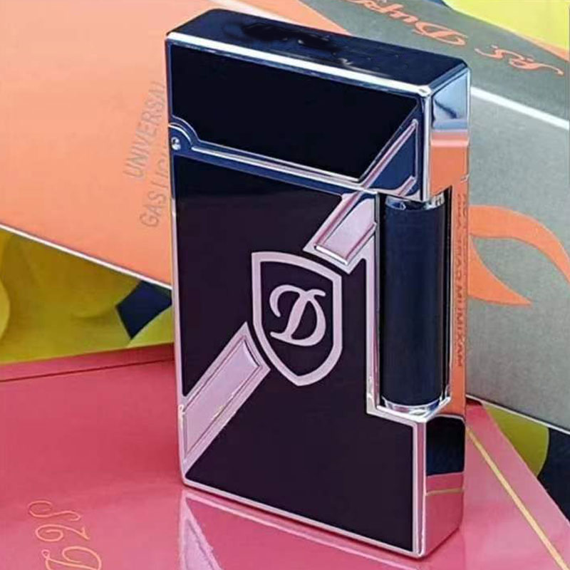 

Cyclops D Paint Lacquer Smoking Cigarette Ligne-2 Lighter Men Metal Gas Inflatable Butane Flame Tobacco Ping Sound Lighters