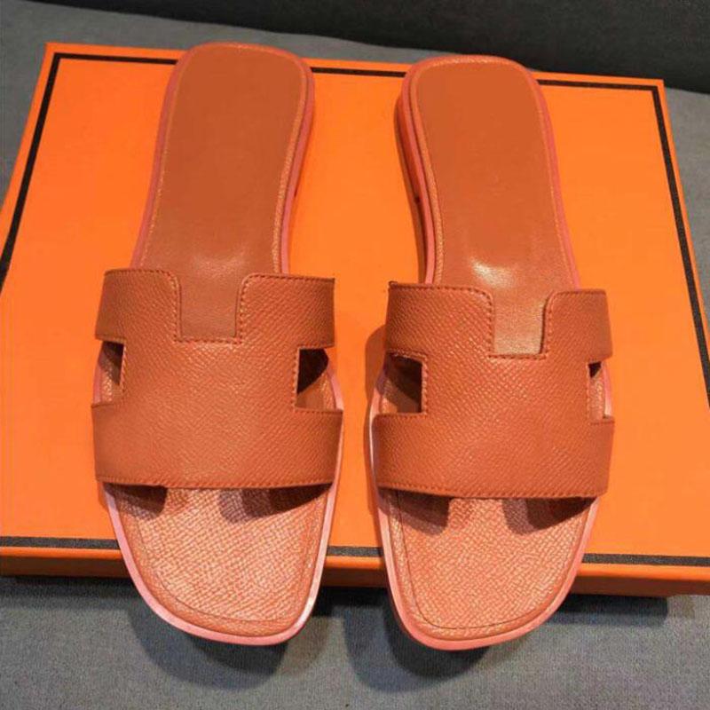 

Women Brand Sandals Famous Designer Women Slippers Flat Flip Flops Crocodile Skin Slide Ladies Beach Sandal Summer H letter drag, Hsandal (28)