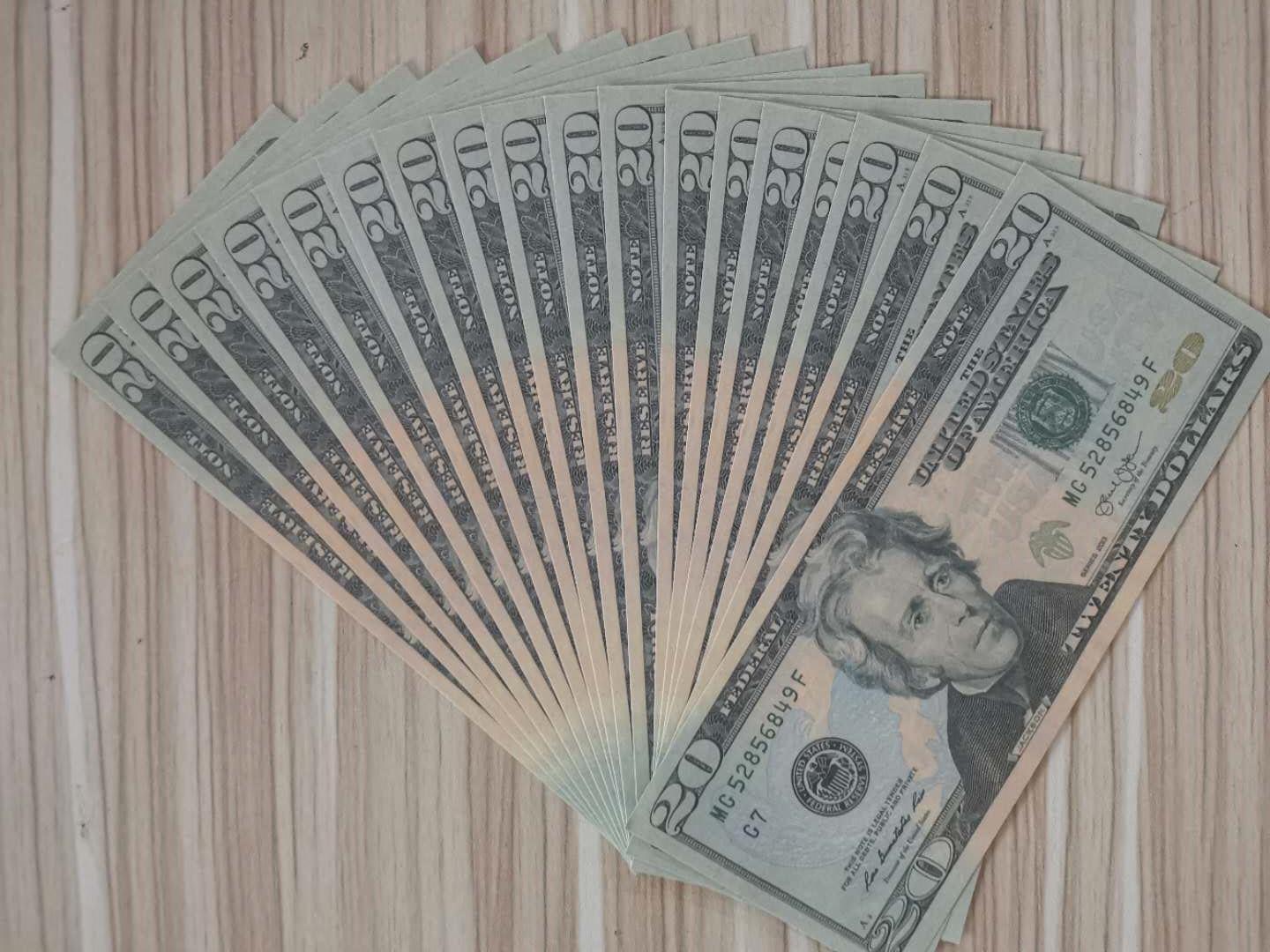 

Money Kids Movie Best Prop Fake Wholesale 20 Dollor Counting Home For 019 Film Video Quality Decoration Lixpb